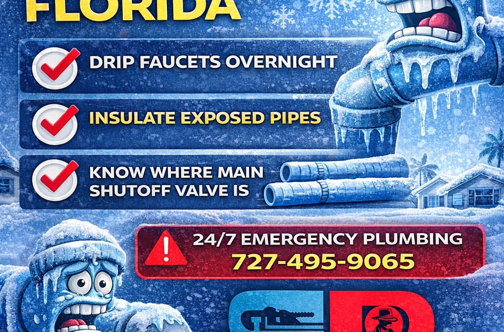 How to Prepare Your Pipes for Freezing Temperatures in Pinellas County
